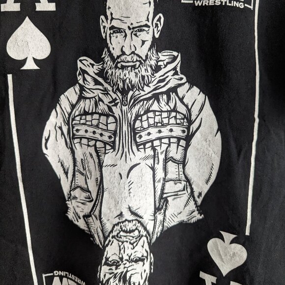 All Elite Wrestling Brodie Lee / Jon Moxley Ace of Spades Shirt - Picture 2 of 4